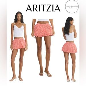 Aritzia Sunday Best Souffle Poplin Short